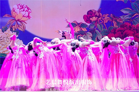 舞蹈演出服装定制-